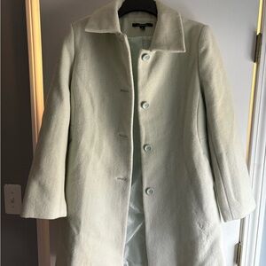 Chadwicks Cream Wool Blend Coat